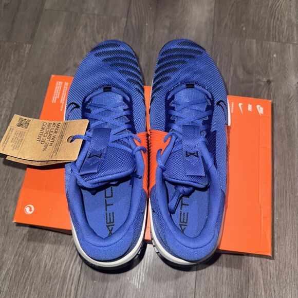 Nike Metcon 9 Astronomy Blue Orange White DZ2617-401 Size 12 Men's Crossfit Gym - Picture 5 of 8